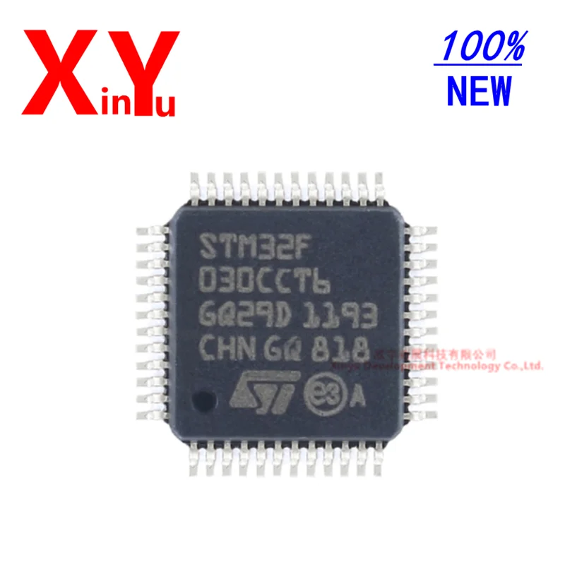 

100% Original New STM32F030CCT6 030CCT6 STM32F STM32F030CCT6TR LQFP48