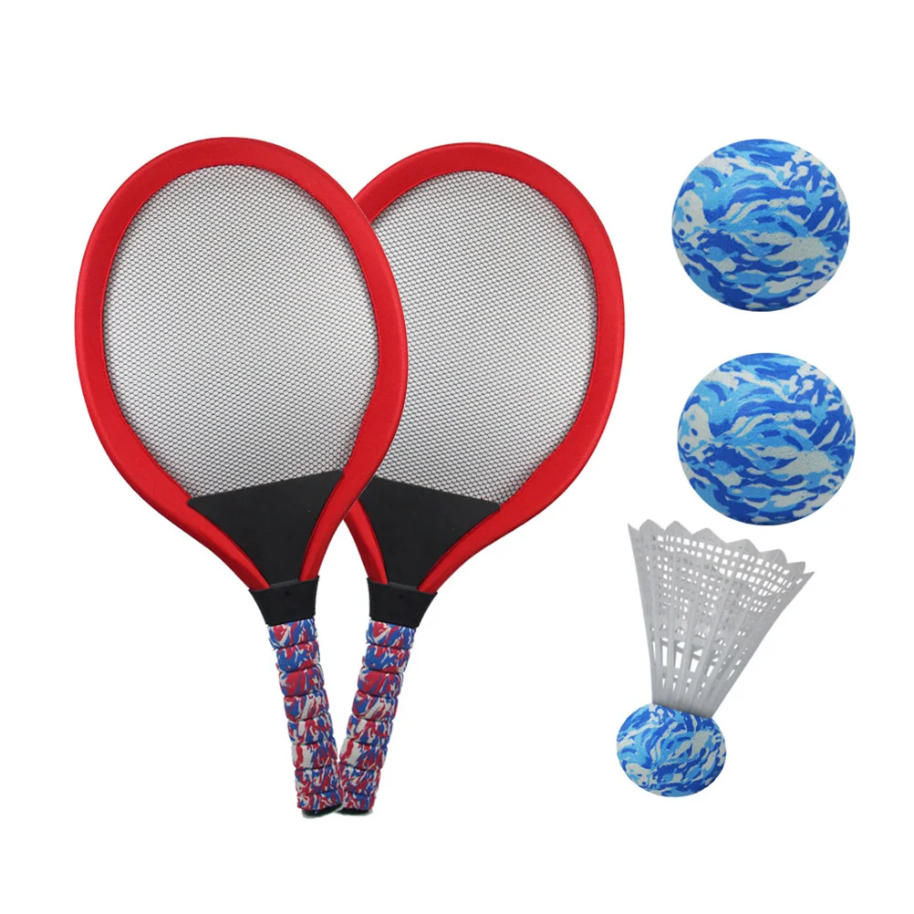 Beach Tennis Kit Beach Toys Kids Badminton Rackets Toddler Badminton Toy Kids Badminton Racket Badminton Set Kids