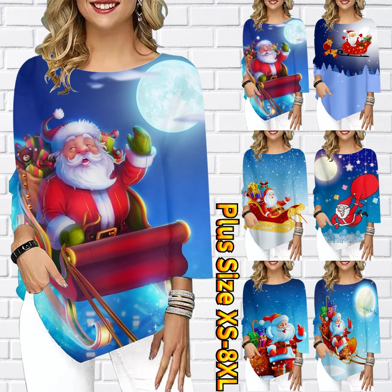 

Модная футболка, новый дизайн, футболка с принтом, повседневный уличный элегантный топ, Осень-зима, винтажный Женский пуловер с длинным рукавом и круглым вырезом