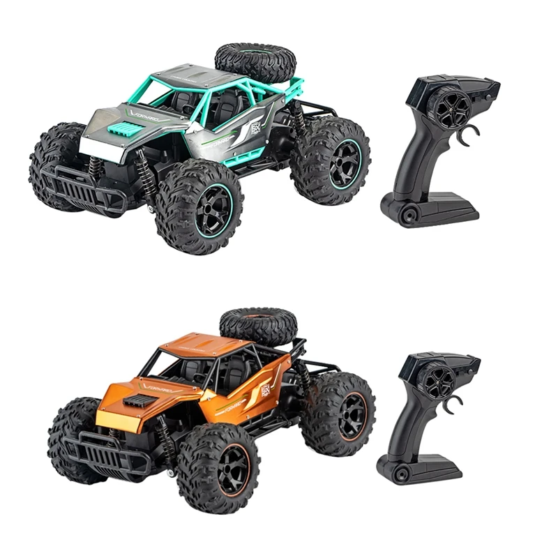 

FBIL-RC Cars For 1:14 Off Road Monster Truck 2.4Ghz All Terrain Hobby Truck For Boys Kids And Adults Best Gift