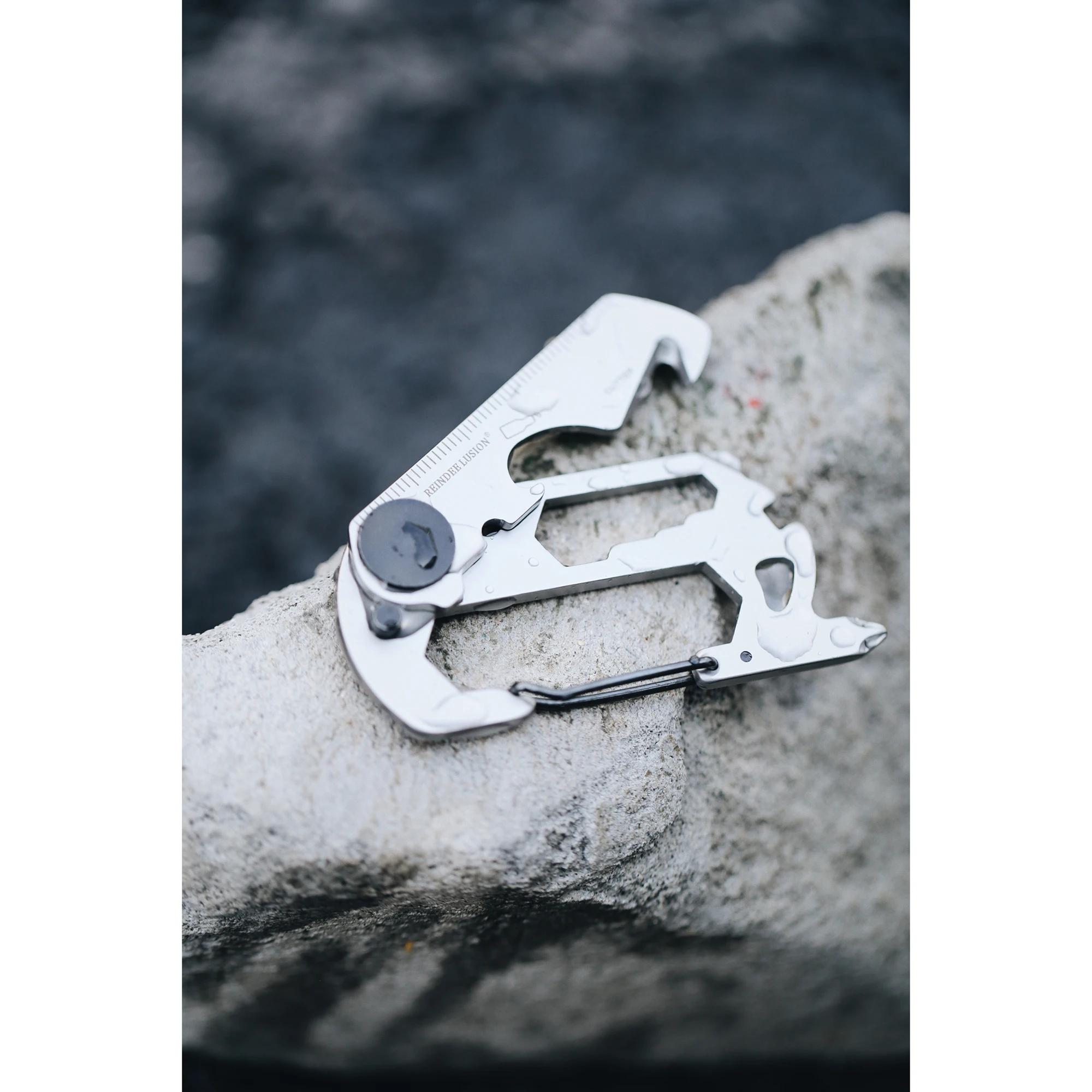 RL | Reindee Lusion Multi-Functional Combination Stainless Steel EDC Card Type Portable Keychain Tool