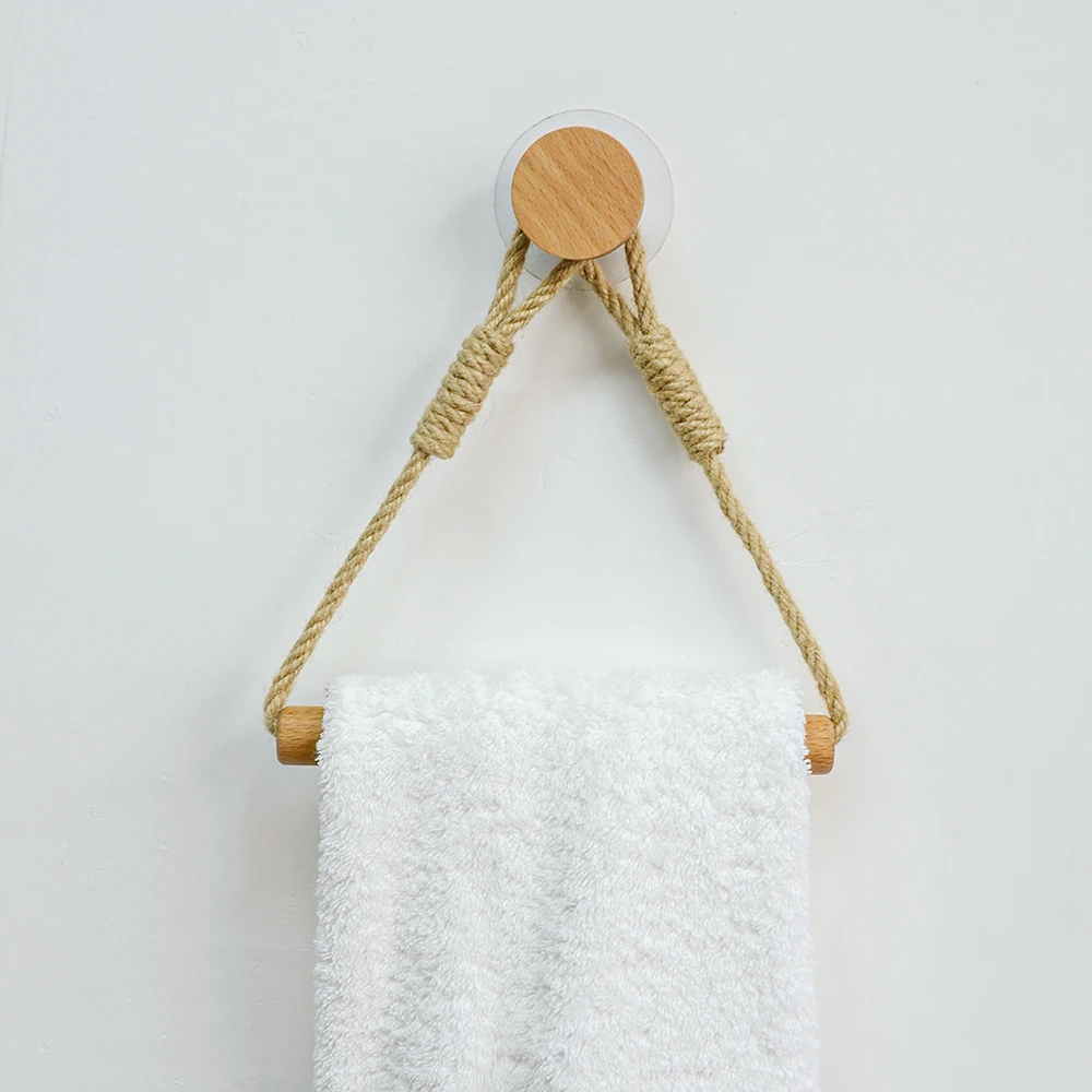 

Bathroom Decoration Wall Mounted Holder Black Towel Stand Home Decor Boho Paper Set Organizer Wall Wc Accessoriess