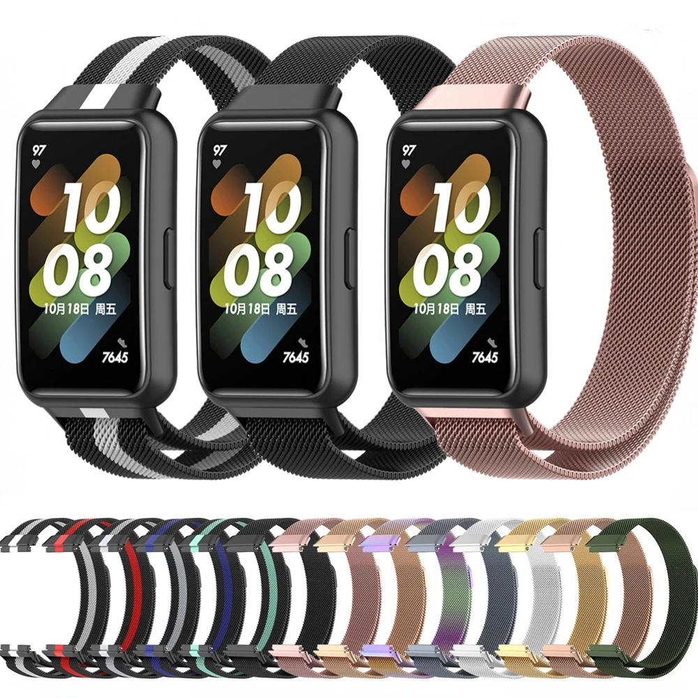 

Браслет-петля «Милан» для смарт-часов Huawei Band 7, сменный ремешок для браслета, аксессуары для Huawei Band 7