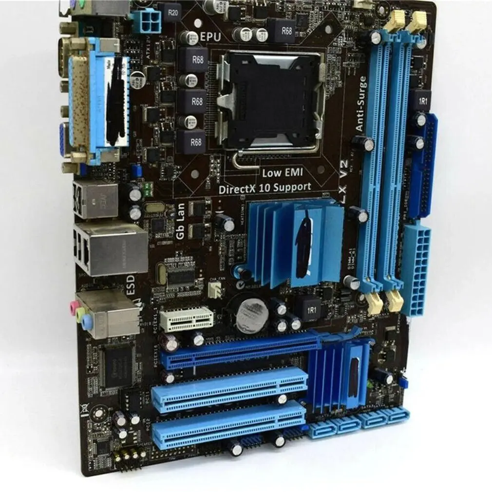 Материнская плата для ASUS DDR3 8 Гб LGA 775 Socket CPU Dual Channel Memory HDMI-совместимая с интерфейсом VGA