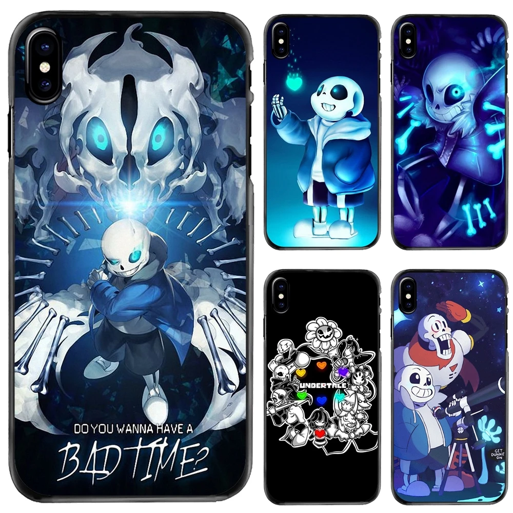 

Undertale Sans and his puns Game For Apple iPhone 11 12 13 14 Pro MAX Mini 5 5S SE 6 6S 7 8 Plus 10 X XR XS Hard Phone Skin Case