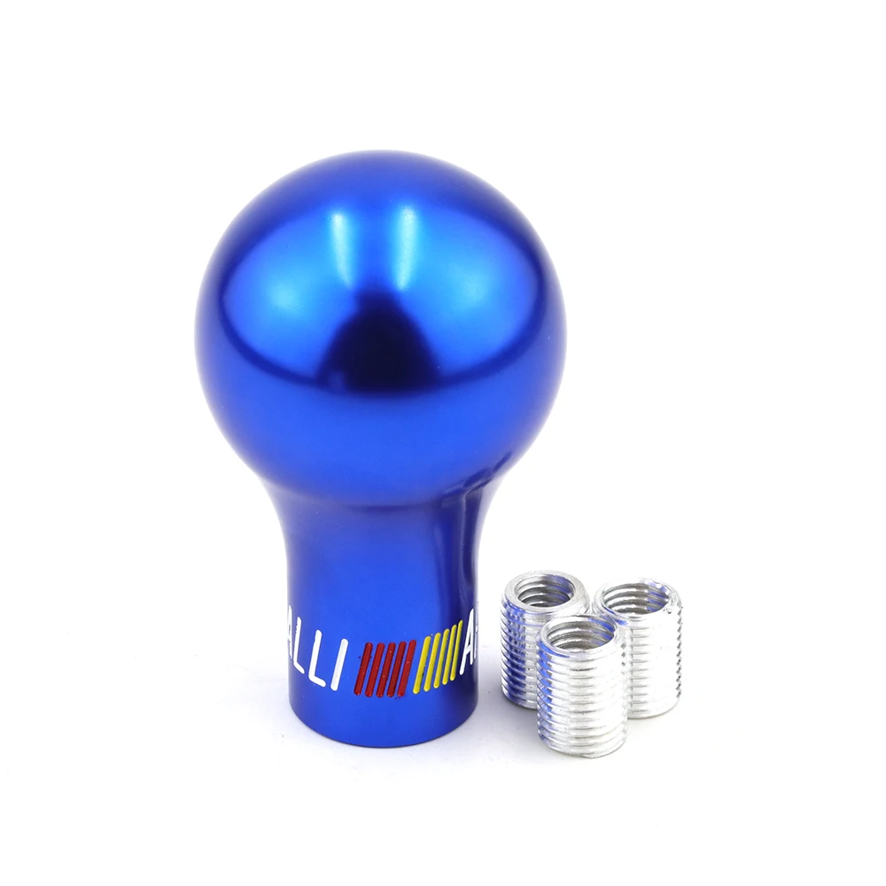 

RALLI ART 5/6-скоростная алюминиевая ручка переключения передач ручной коробки передач для Mitsubishi красный/серебристый/синий