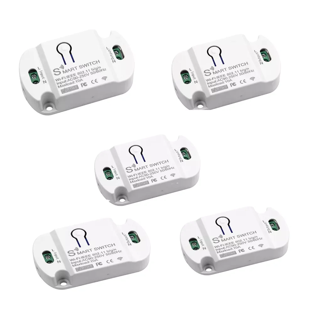 

Smart Life Breaker 1 Relay 110V 220V Smart Home App Timer Module Work Control