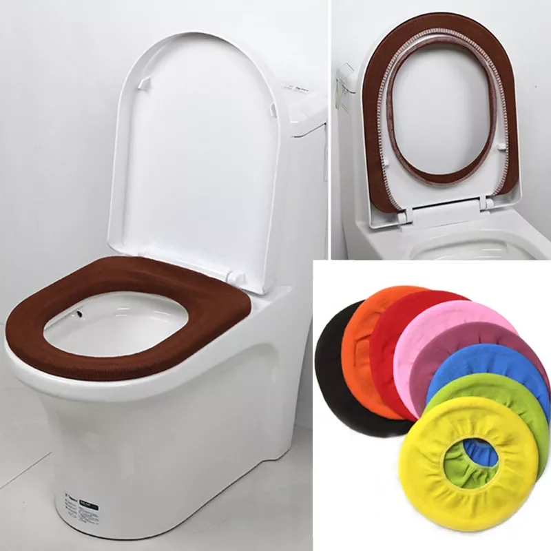 

Soft Washable Toilet Seat Cover Mat for Home Decor Closestool Mat Seat Case Toilet Lid Cover Accessories Toilet Seats Part