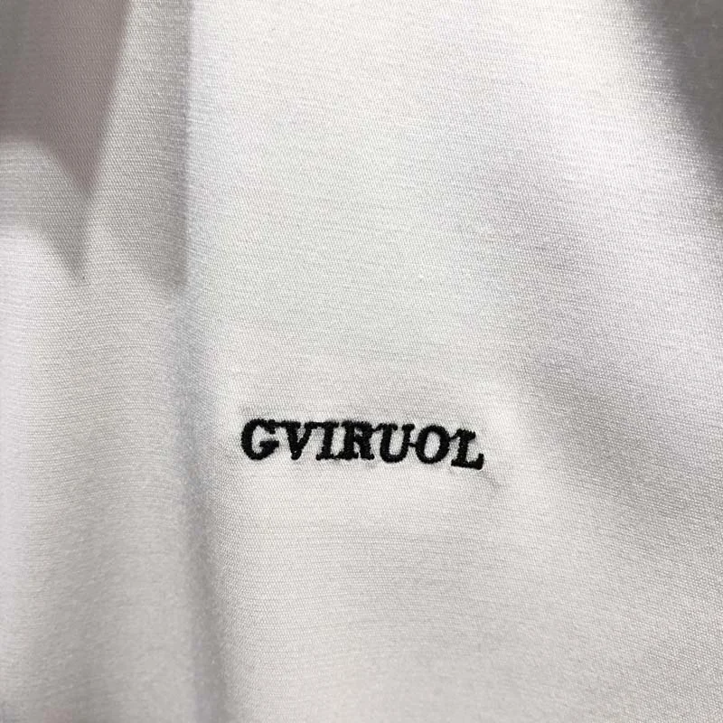 Мужская деловая рубашка с вышивкой черная или белая классическая большие