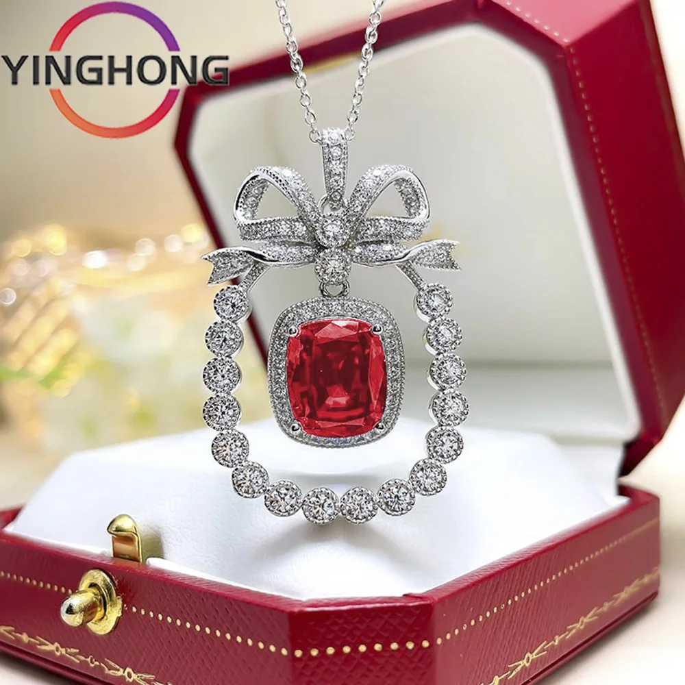 

QueXiang, новинка 2023 года, подвеска из стерлингового серебра S925, женское ожерелье с подвеской в виде Феи, женское ювелирное изделие, очаровательный роскошный подарок