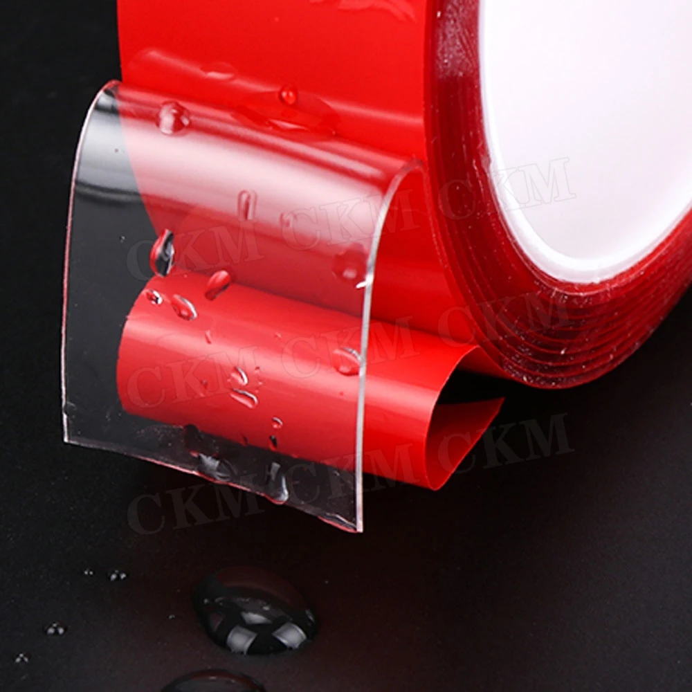 

Double Sided Adhesive Tape Acrylic Transparent No Traces Sticker for LED strip Car Fixed Phone Fixed For Home Improvement Glue