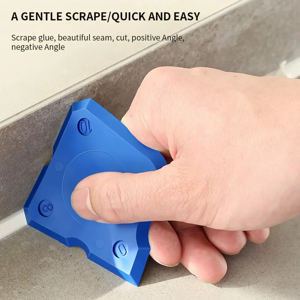 

Set Silicone Sealant Finishing Tool Grout Scraper Remover Nozzle And Caulk Cap Smooth Scraper Grout Kit Tools