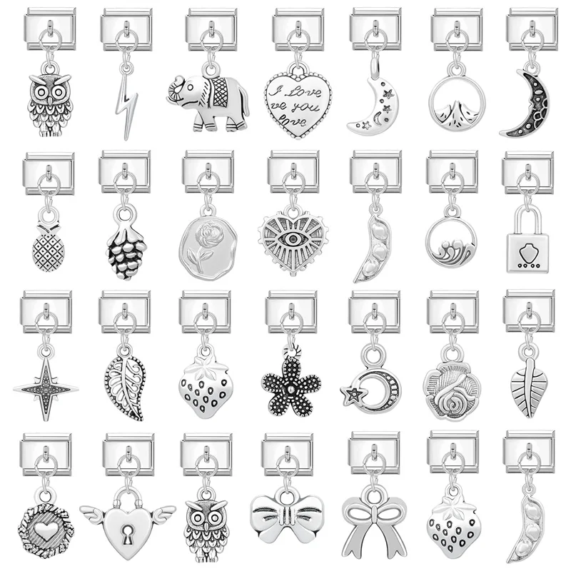 Браслет из нержавеющей стали с бусинами