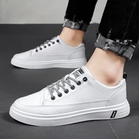 spring and autumn men casual shoes breathable luxury sneakers non slip flat shoes fashion men shoes size 39 44 white black
