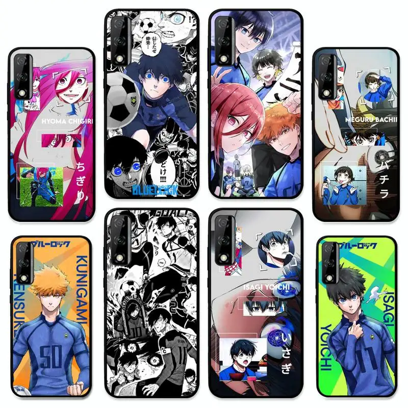 

Blue Lock Anime Phone Case For Huawei Y9 Y8 Y6 Prime Y7 Pro Y8s Y5 Mate 20 Pro 10 lite Cover