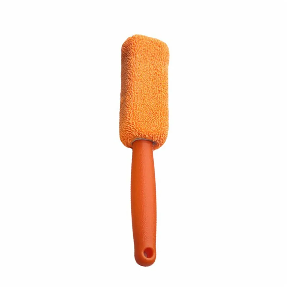 

1PC Car Wash Detailing Cleaning Brush Microfiber Wheel Rim Brush For Car Truck Motorcycle Washing Cleaning Tool