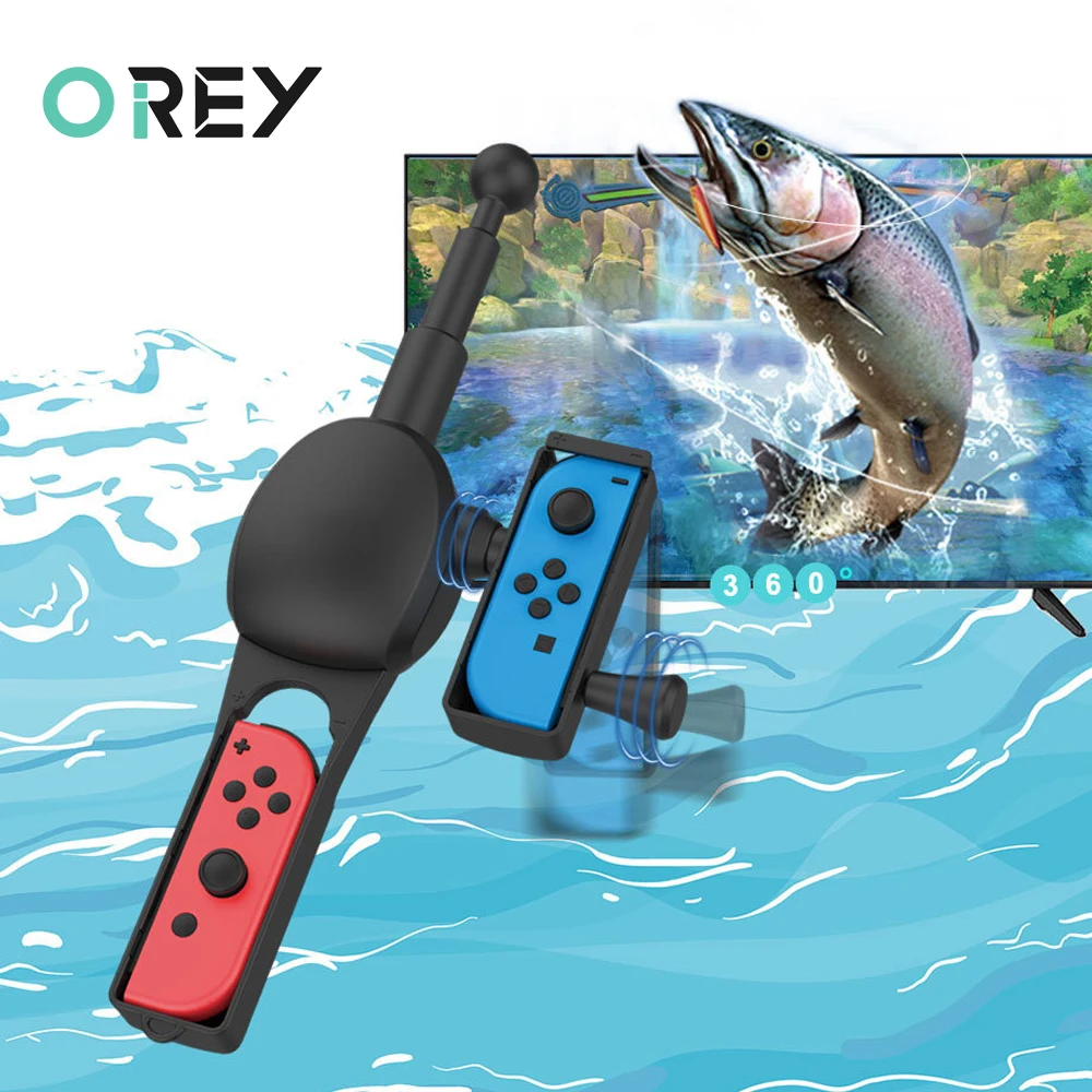 

Новая версия рыболовной удочки для Nintendo Switch, набор аксессуаров Joy-Con для консоли Switch Joy-Con, игровой контроллер