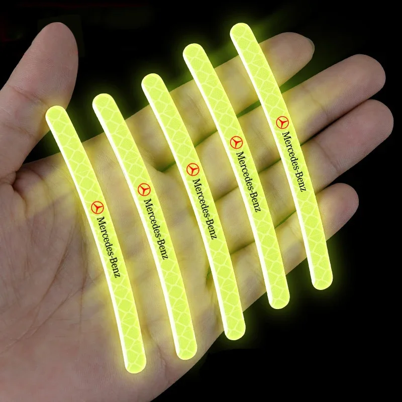 20 шт. декоративные светоотражающие наклейки на автомобильные колеса Mercedes Benz B/C/E/S