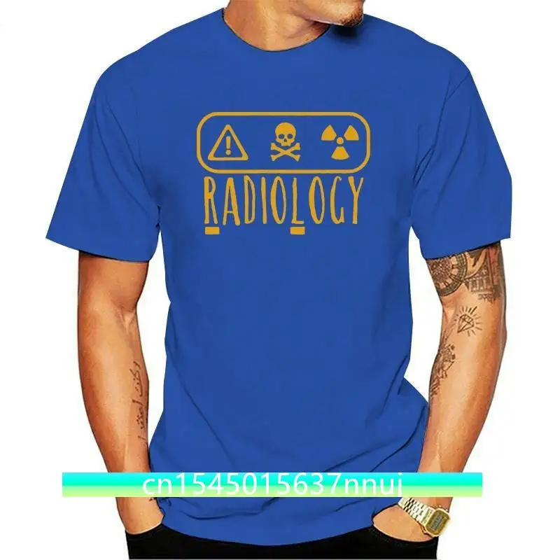 

New Men tshirt Short sleeve Cool Radiology X Ray Radiography Rad Tech Technician T Shirt Classic T Shirt(1) tee tops Women t-shi