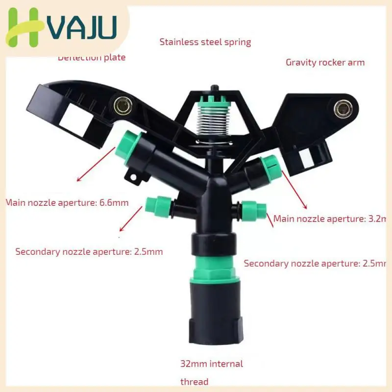 

Durable Rocker Nozzle Irrigate Evenly Uniform Spray Garden Sprinkler Irrigation Supplies Small Stable Sprinkler Supplies 1 Inch