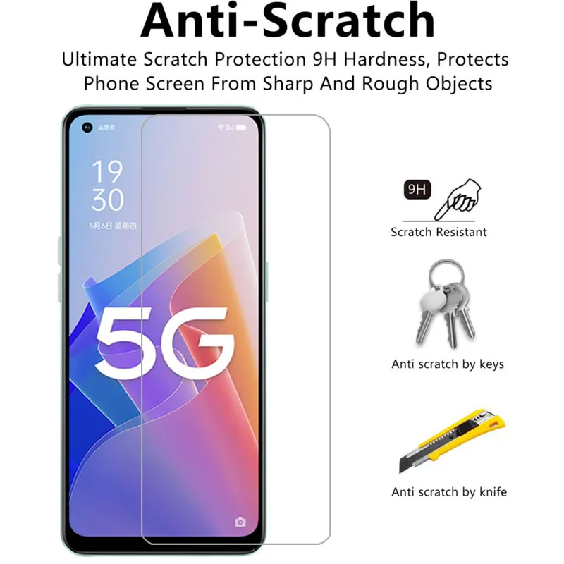 Защитная пленка для экрана oppo a96 защитное закаленное стекло на oppoa96 4g 5g a 96 96a