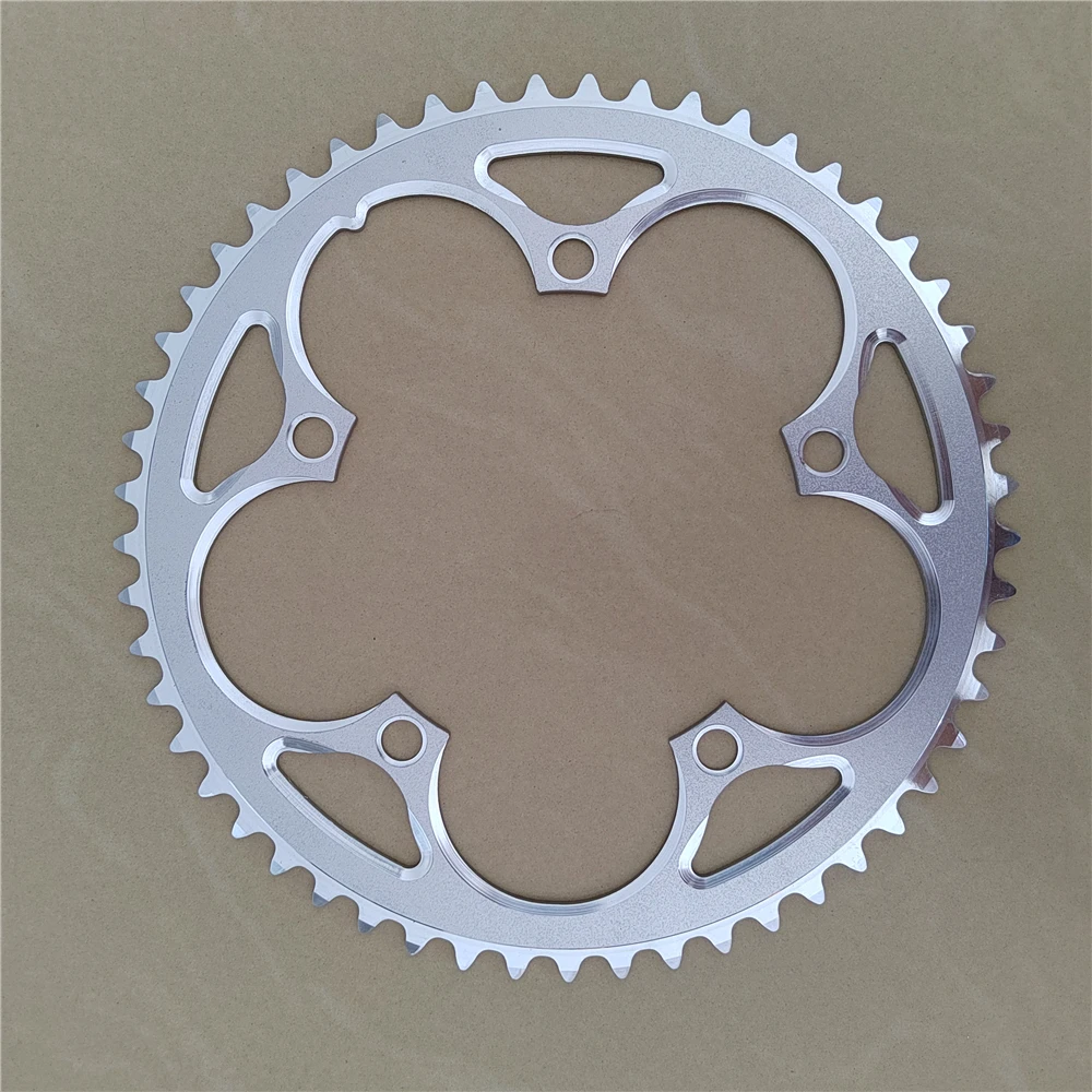 Складная велосипедная звезда BCD 130 звездочка из алюминиевого сплава серебристого