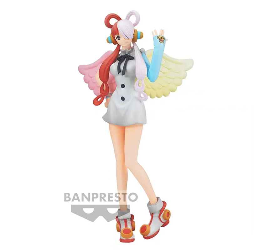 Новые Оригинальные фигурки героев аниме Bandai Banpresto One Piece Uta модели мультфильма Red