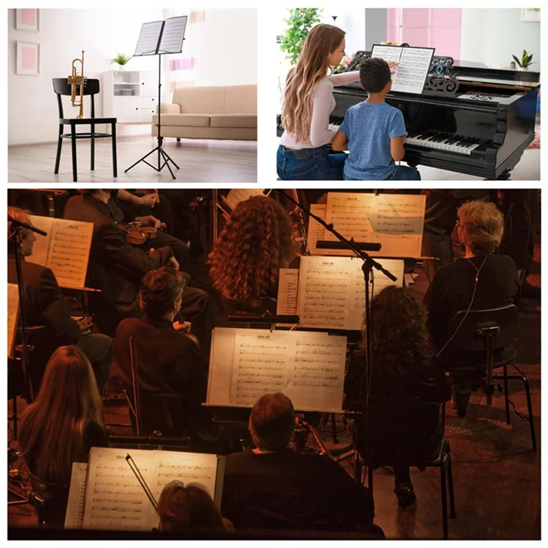 Папка для нот вместимость 60 страниц нот/держатель подходит формата A4