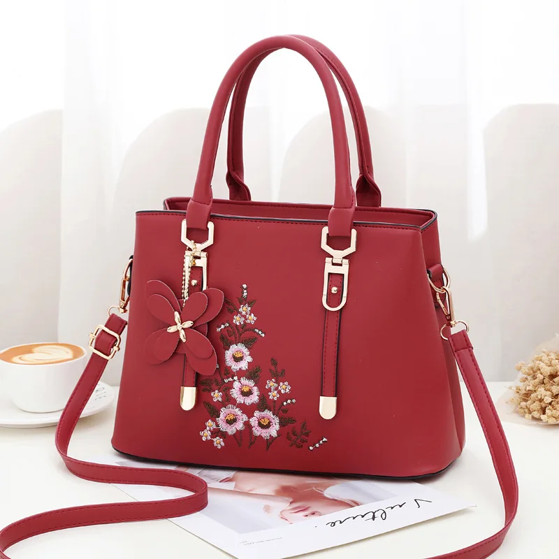 

Hot Selling Women's Bags 2022 Spring New Large-capacity Ladies Embroidered Handbags Fashion Designer Luxury Shoulder Bag Women