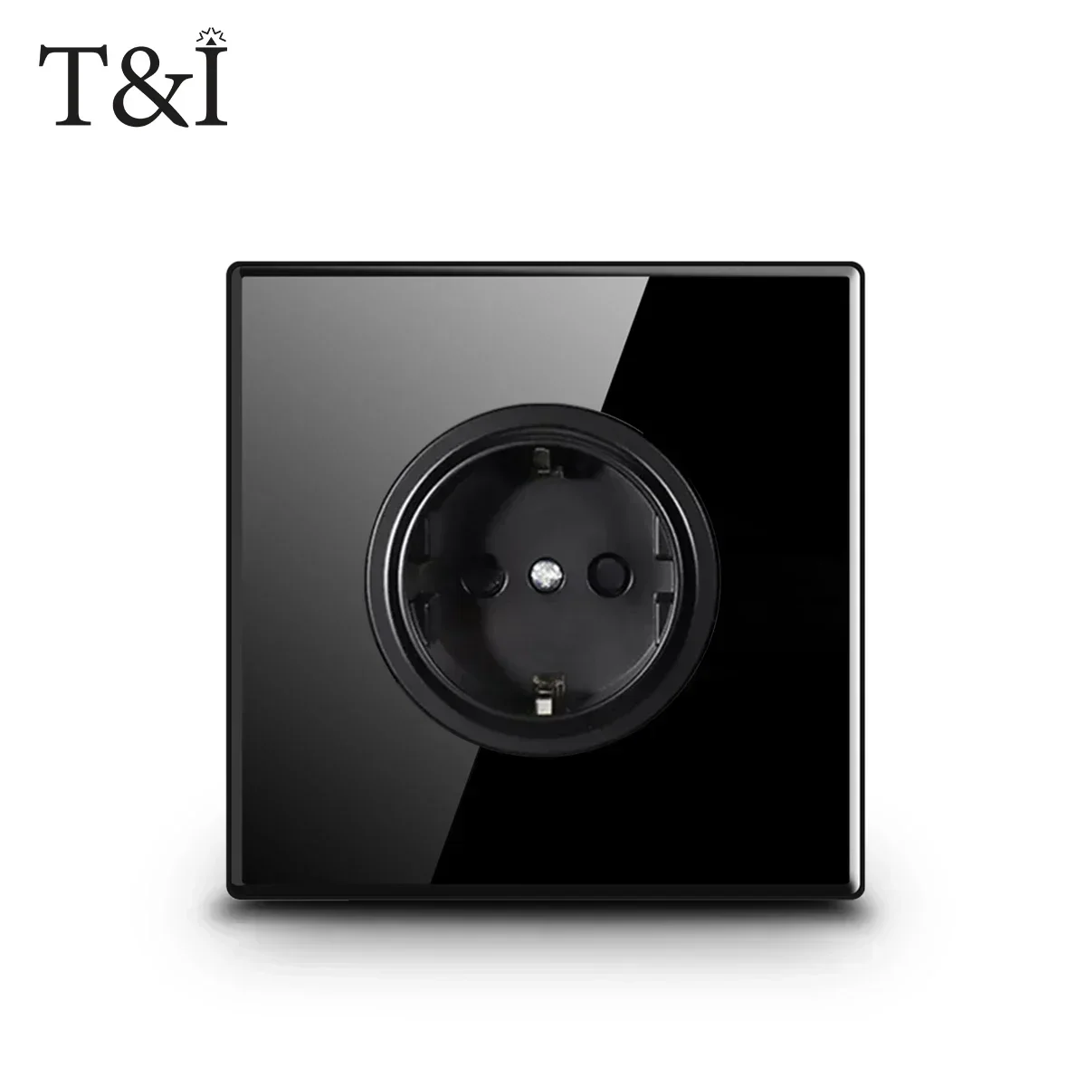 Розетка переключателя из закаленного стекла самосброс на 1 2 3 4 клавиши