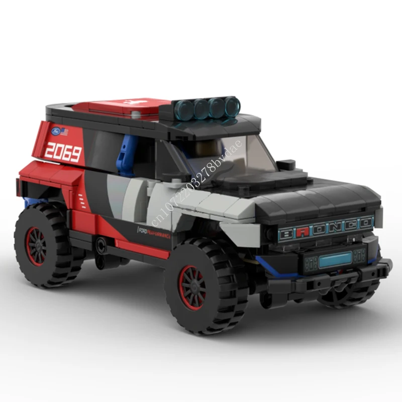 

512 шт. MOC скоростные чемпионы Бронкос внедорожник модель спортивного шрама строительные блоки технологические Кирпичи DIY творческая сборка детские игрушки подарки