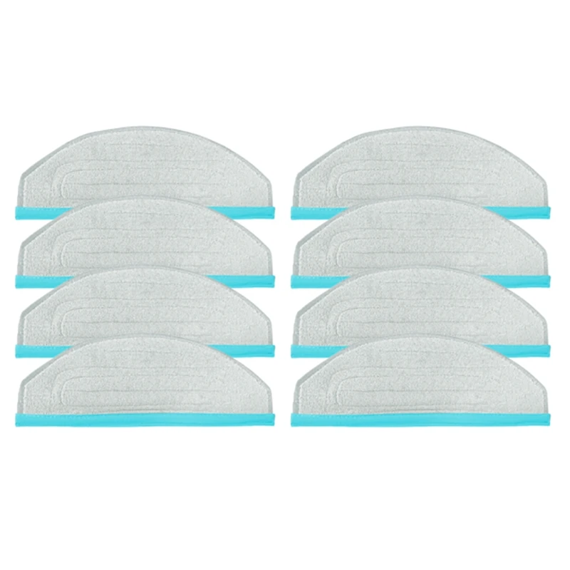 

8Pcs Mop Cloth For Ecovacs Yeedi CC Robot Vacuum Cleaner Replacement Spare Parts Accessory Mop Pad