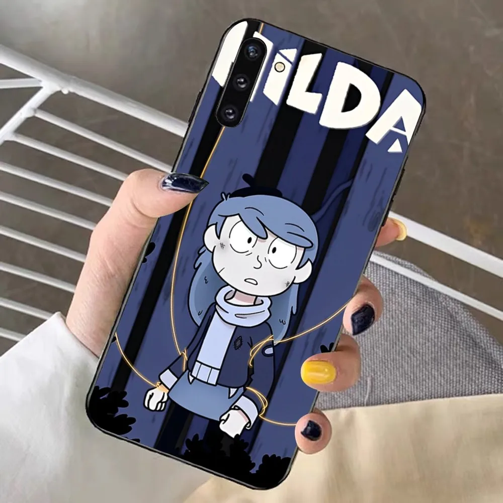 Мультяшный чехол H-Hilda для телефона Samsung Note 8 9 10 20 pro plus lite M 11 30 21 31 51 A 22 42 02 03