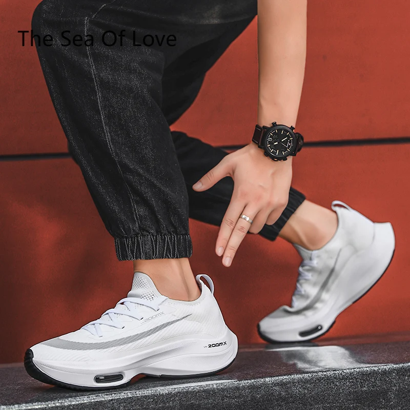 Мужские повседневные кроссовки Zoomx Alphafly дышащие спортивные для марафона Tempo Next