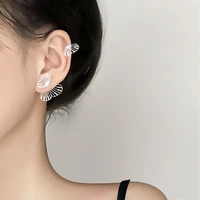 silver needle unique exquisite niche korean female online ins hollow butterfly wings stud earrings for women new