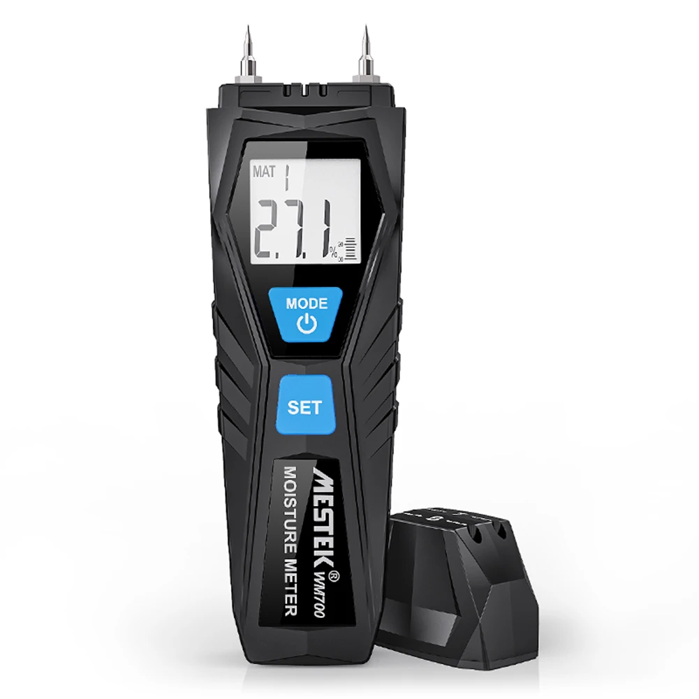 

Wood Humidity Tester Two Pins Digital Wood Moisture Meter Paper Humidity Tester Wall Hygrometer Timber Damp Detector