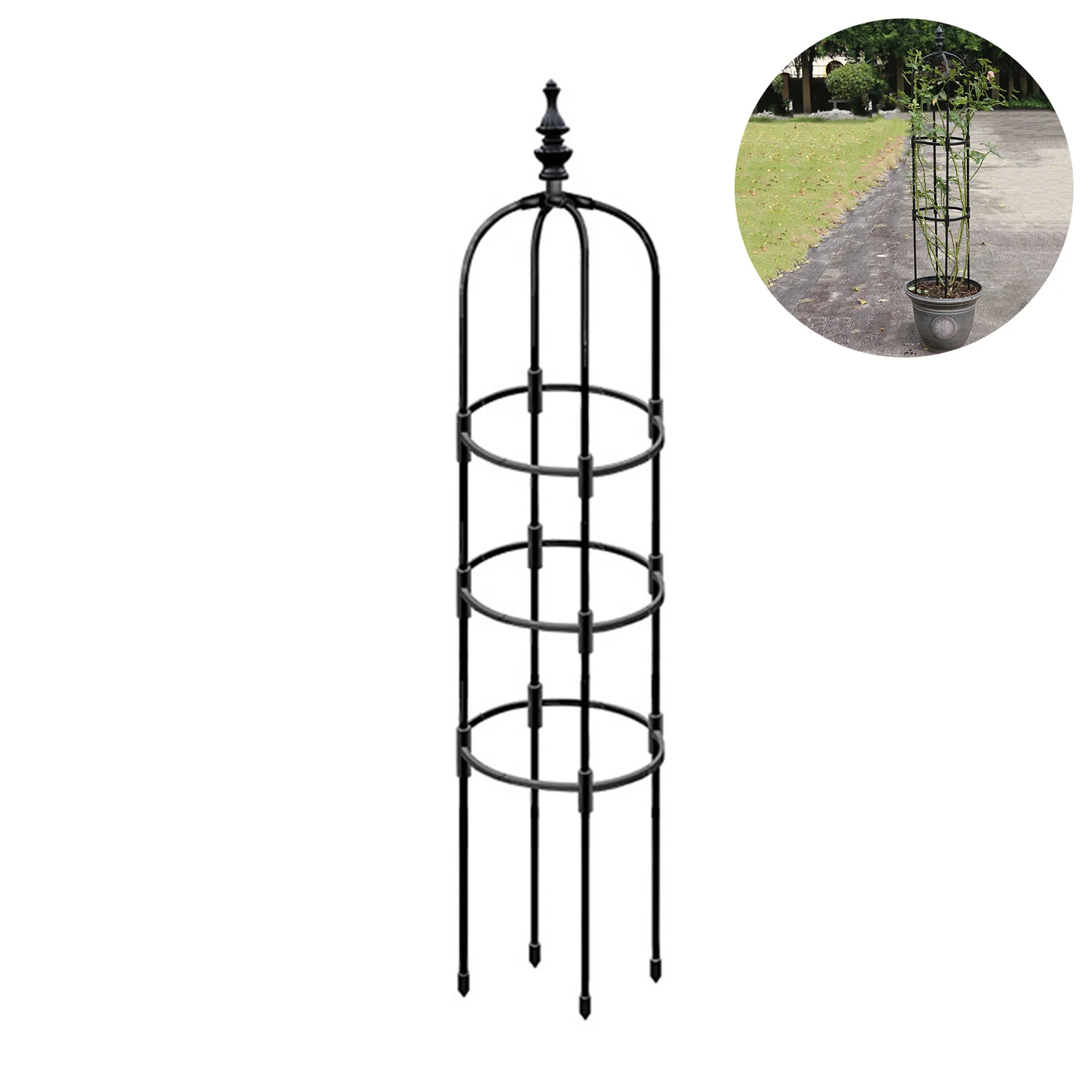 

Plant Climbing Frame Cucumber Trellis Rustproof Coated Stainless Steel Plant Support For Climbing Plants Outdoor Indoor