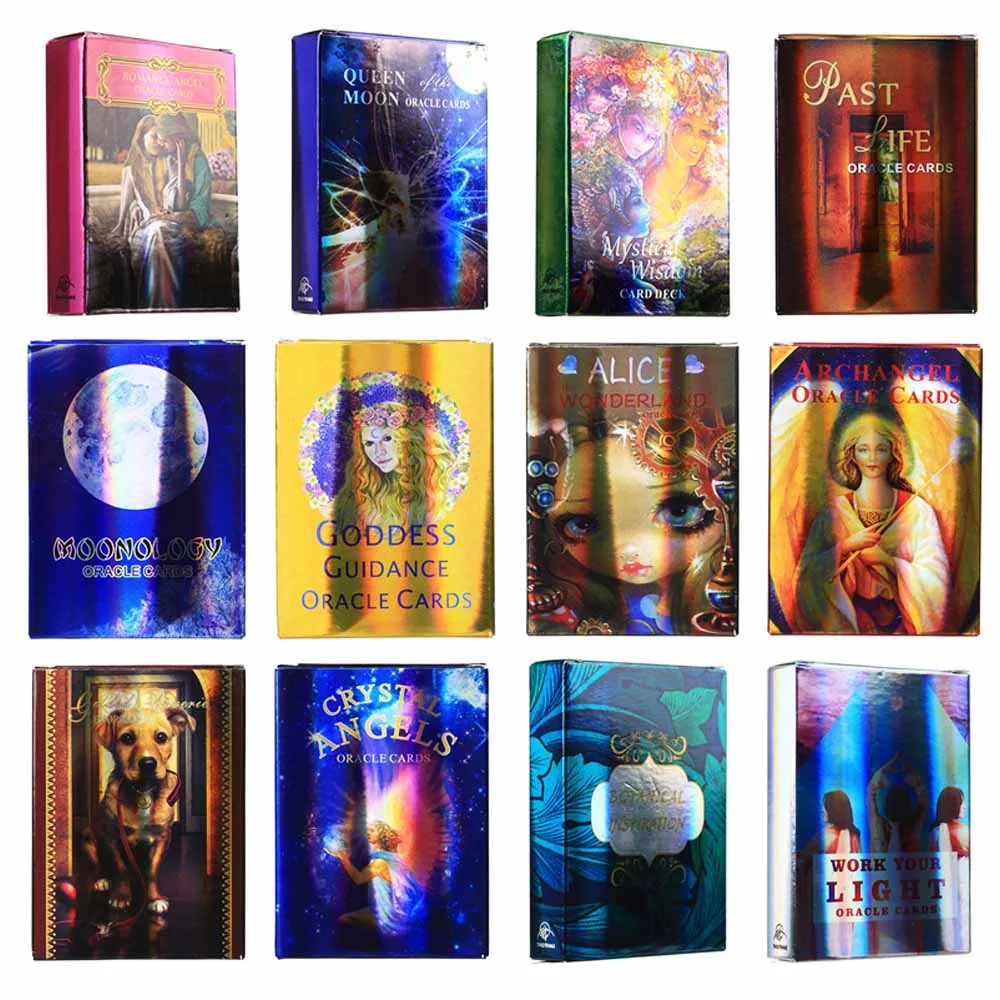 

2022 New tarot card Shine From Inside Oracle Card And PDF Guidance Divination Deck Entertainment Parties Board games card