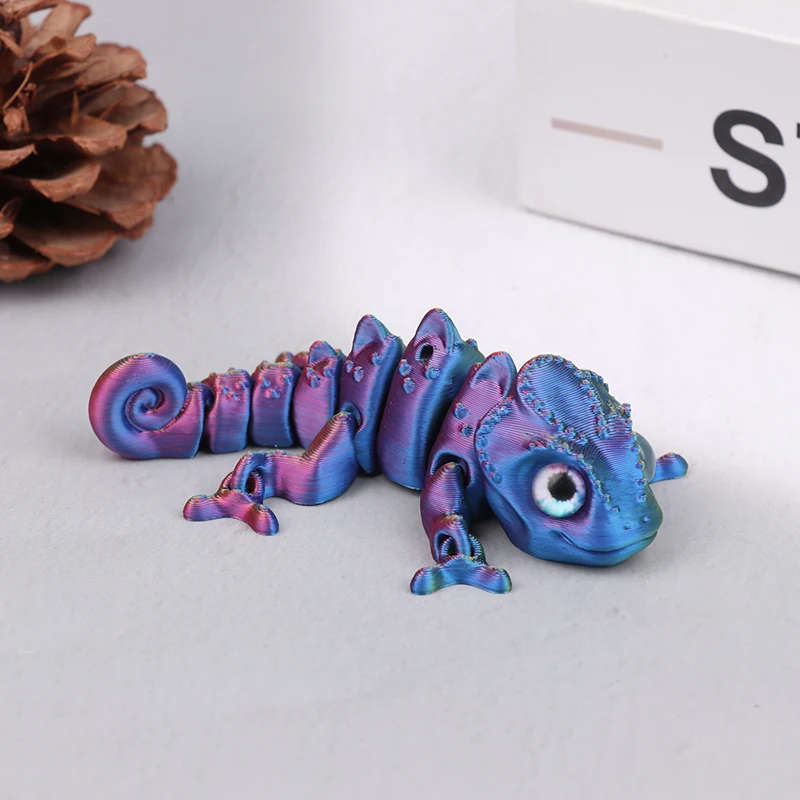 

3D-фигурка хамелеона JETTING