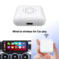 2022 new universal carlinkit cpc200 u2w mini box wired to wireless for car play dongle activator for car play box white