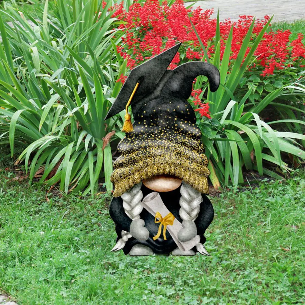 

Good Welcome Sign Easy to Install Ground Stake Eye-catching Backyard Ground Dwarf Welcome Sign Decoration Create Atmospheres