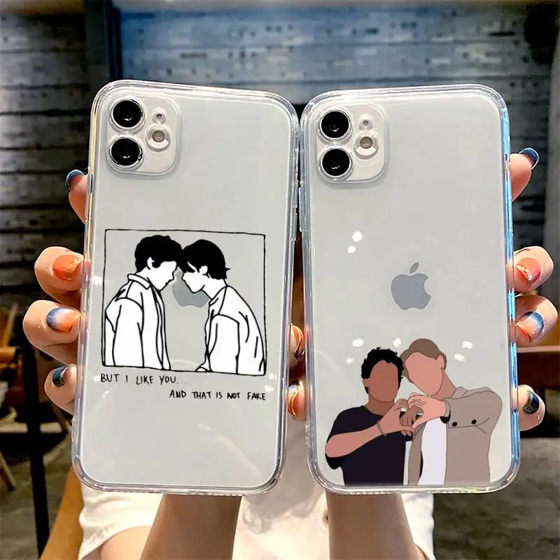 

Young Royals Phone Case For iphone 13 12 11 8 7 plus mini x xs xr pro max Transparent soft