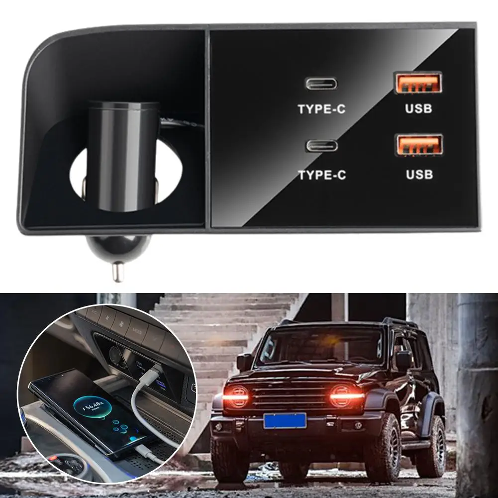 Автомобильное быстрое зарядное устройство для Tank 300 USB-концентратор типа C