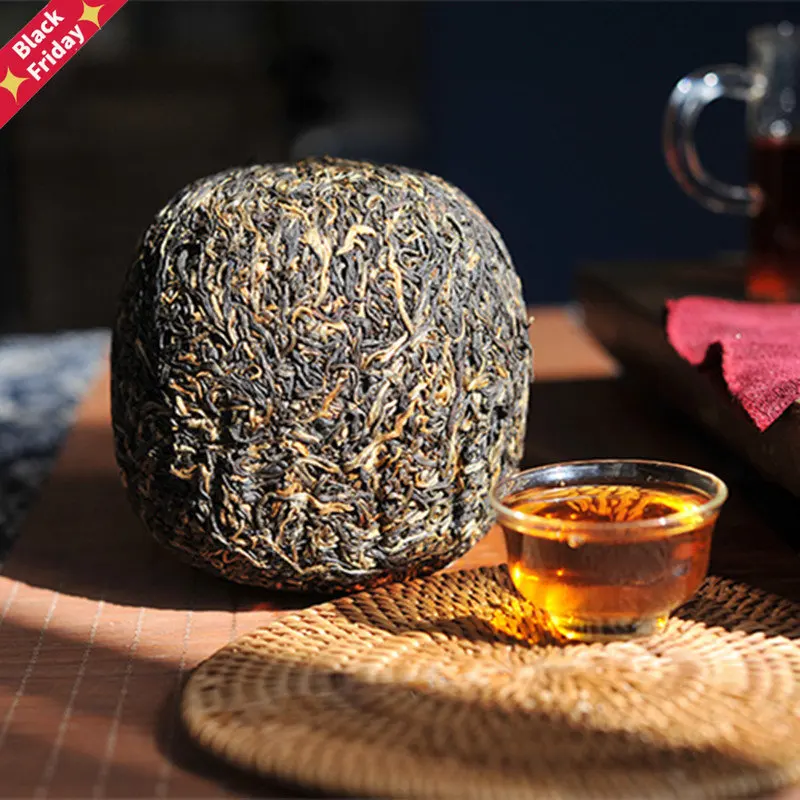 

Золотой чай Dian Hong Yunnan, чёрный чай Feng Qing, Золотая дыня, туоча, дианон 500 г для ухода за здоровьем, чайник для похудения