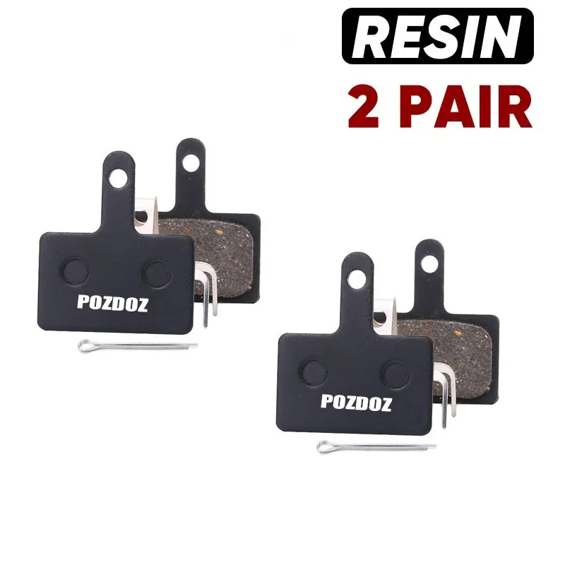 Фото 20 пар гидравлических дисковых тормозных колодок POZDOZ из смолы для SHIMANO B01S B05S MTB, дорожные велосипедные детали, износостойкие, бесшумные №5