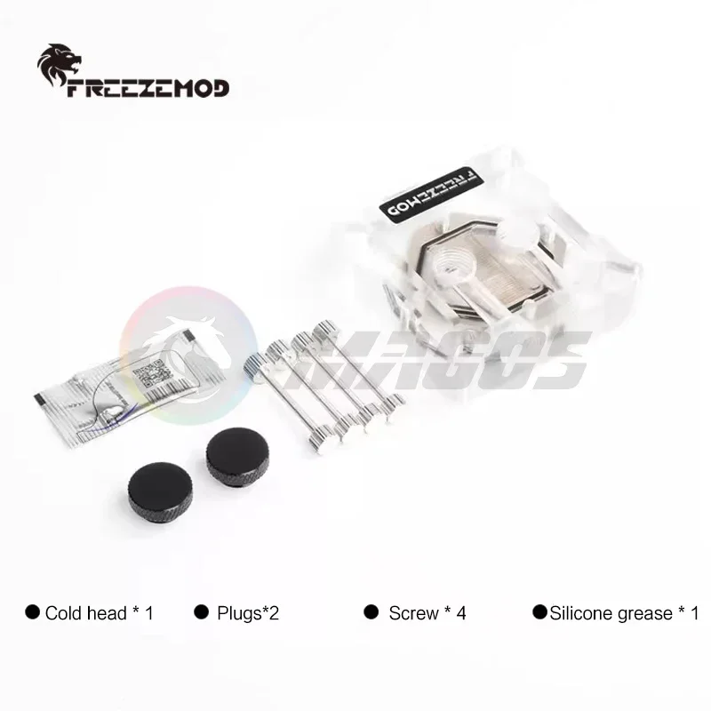 Блок графического процессора FREEZEMOD поддерживает монтаж с шагом отверстий 51-61 мм