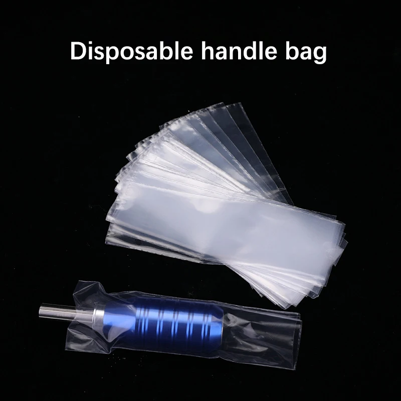 

500Pcs Disposable Tattoo Clip Cord Sleeves Bags Covers For Tattoo Machine Permanent Makeup Practical Tattoo Tools