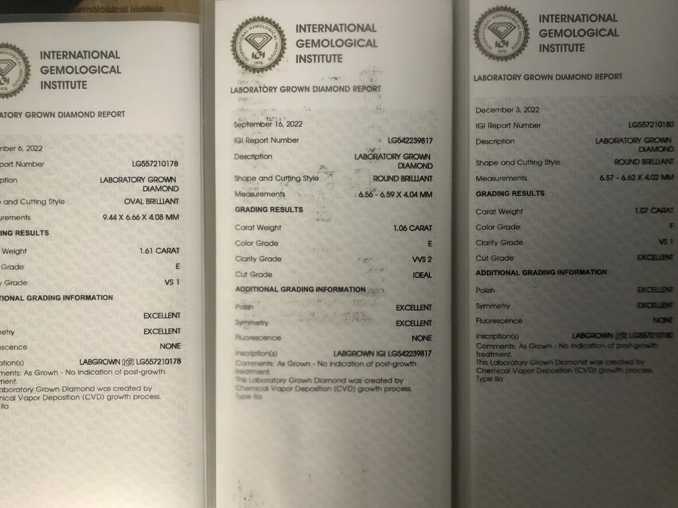 Фото Ожерелье IGI из желтого золота 14 карат с 2 каратами Lab Diamond Pear №2