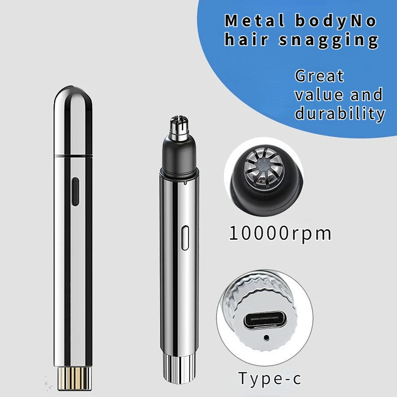 Usb Charging Nose Hair Trimmer Cleaner