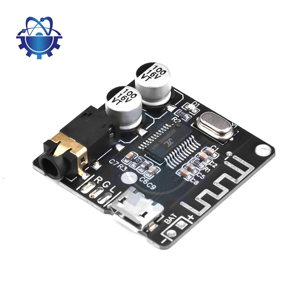 

VHM-314 Bluetooth Decoder Board Audio Receiver Board Bluetooth 5.0 Car Speaker Mp3 Lossless Decoding Stereo Music Module 3.7-5V